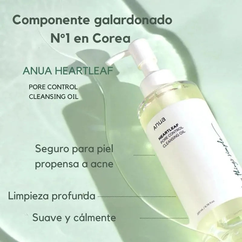 Anua Heartleaf - Control de Poros, Normaliza Tu Piel + Serum Gratis